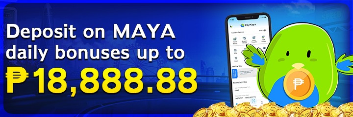 deposit on mây daily bonuses up to 18,888P